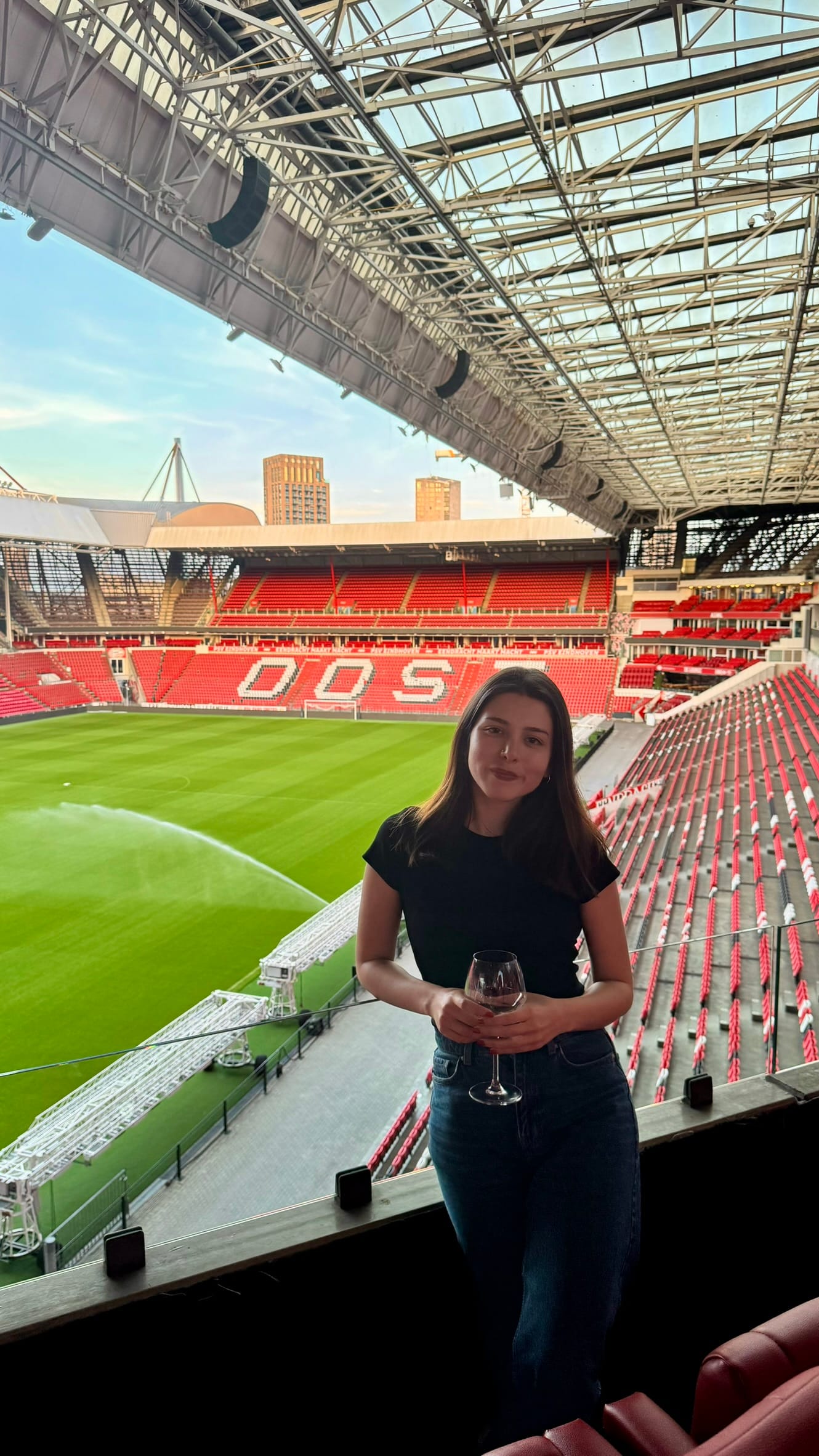 PSV Stadında çekilmiş bir fotoğraf